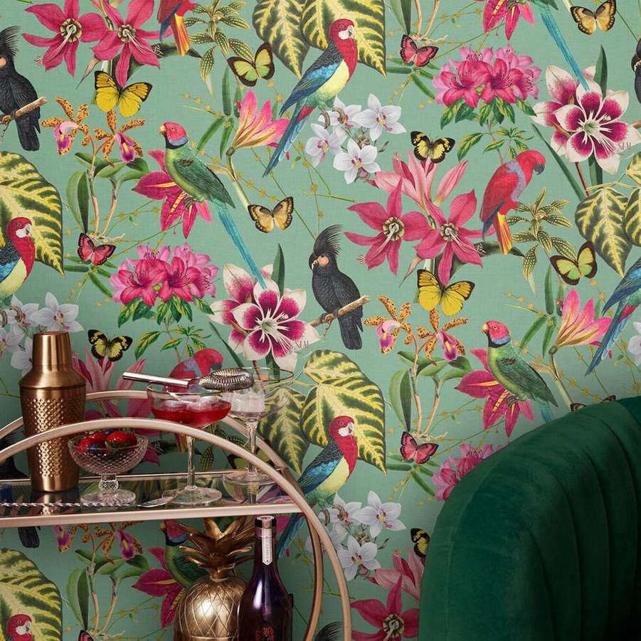 Paradiso Green Wallpaper - Shopping4Africa