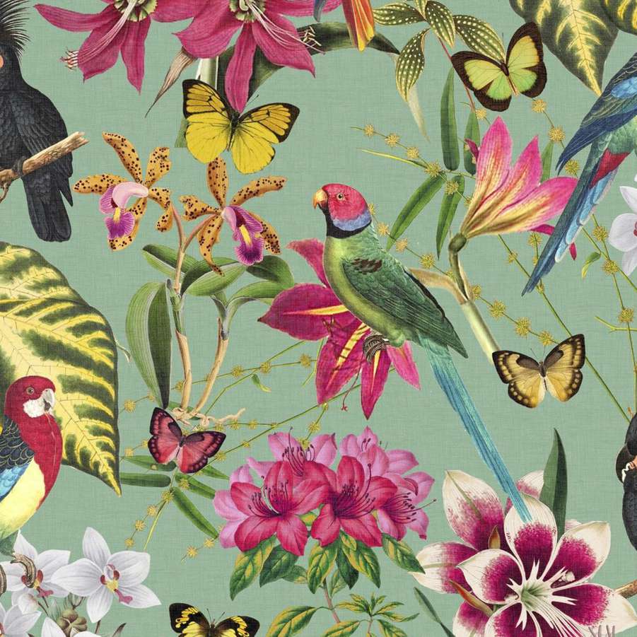 Paradiso Green Wallpaper - Shopping4Africa