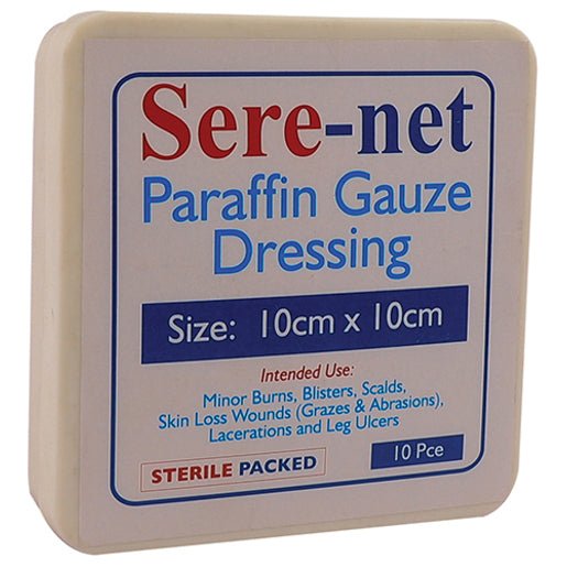 Paraffin Gauze 10CMX10CM Sere-Net - Shopping4Africa