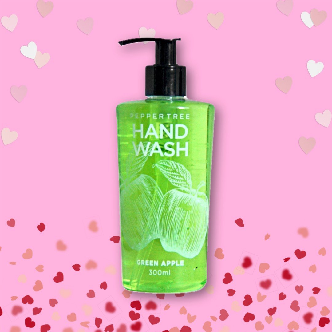 Pepper Tree Fruity Hand Wash Fruity Green Apple 300ml Refreshing Hand Cleanser Daily Use - Shopping4Africa