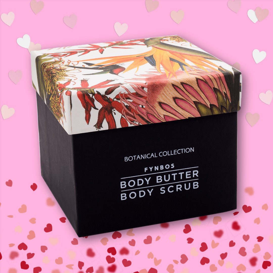 Pepper Tree Fynbos Body Butter & Body Scrub Gift Box 250ml x 2 - Luxurious Skincare Set - Shopping4Africa