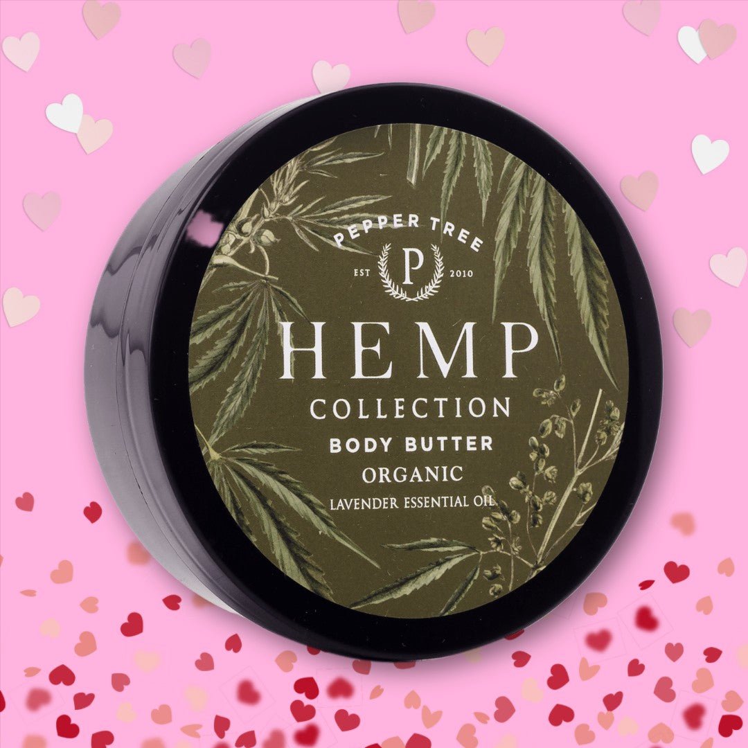 Pepper Tree Hemp Organic Body Butter 250 ml Moisturiser with Hemp Seed Oil and Shea Butter for Deep Hydration - Shopping4Africa