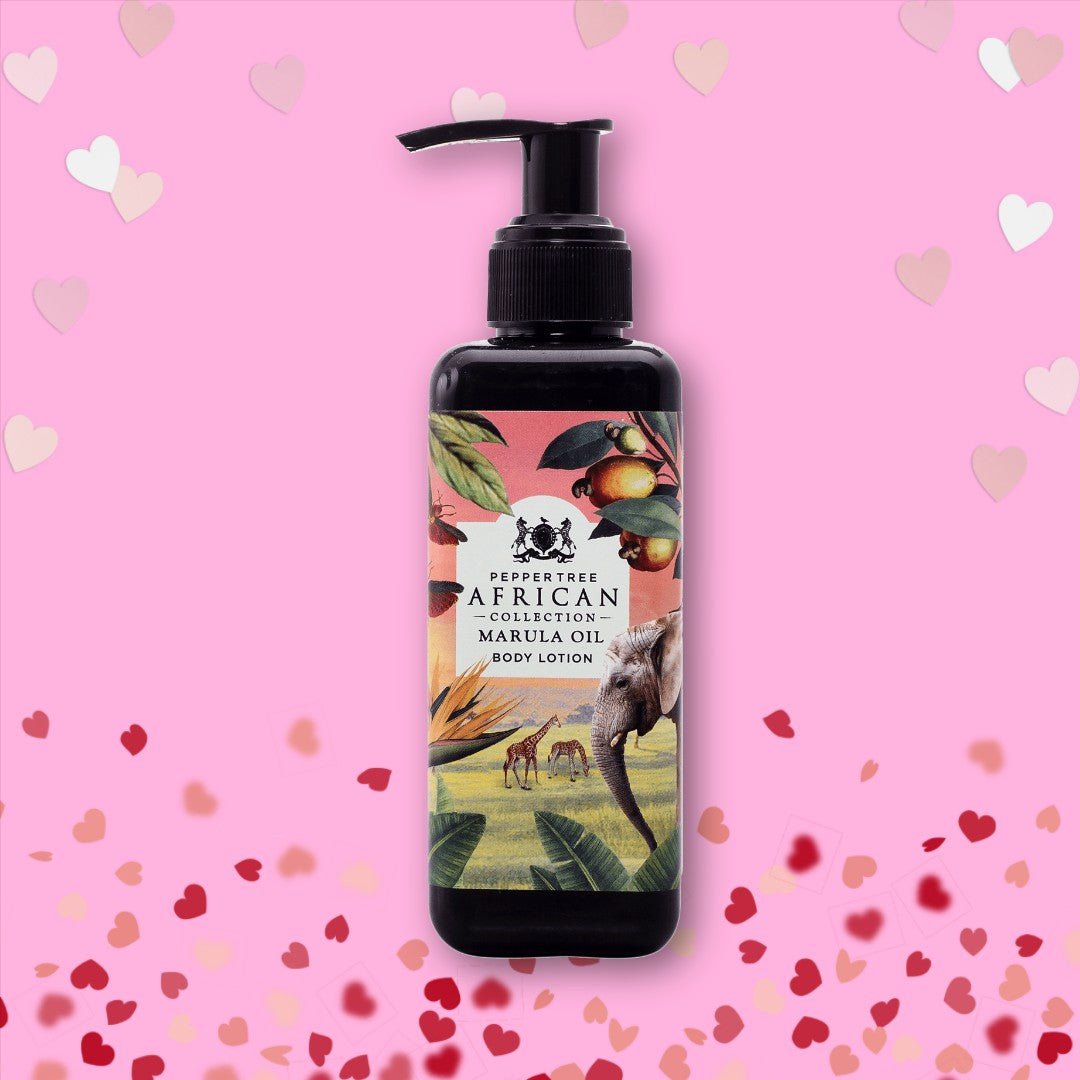 Pepper Tree Marula Body Lotion 200ml - Nourishing Moisturiser Enriched with Vitamin E - Ideal for Daily Hydration - Shopping4Africa