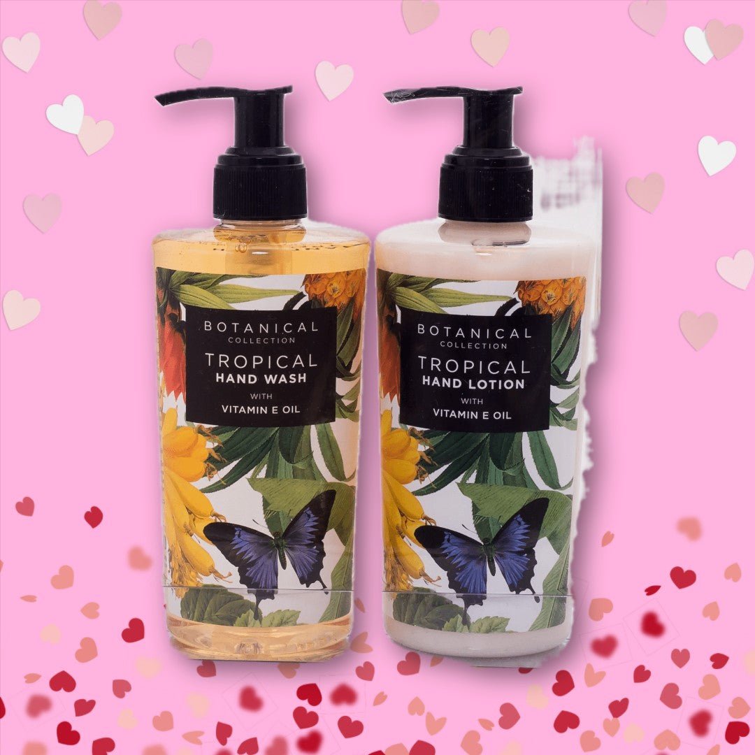 Pepper Tree Tropical Hand Wash & Lotion Set 300 ml x 2 Luxury Skin Nourishing Hydrating Formula - Shopping4Africa