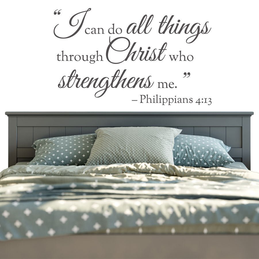 Philippians Quote - vinyl wall stickers - Shopping4Africa