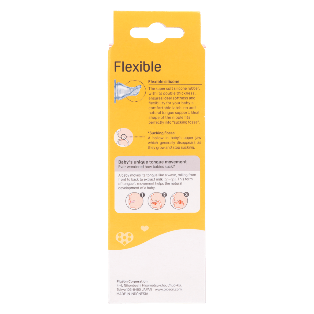Pigeon Flexible Bottle Std Neck 120ml 0m+ Pink - Shopping4Africa