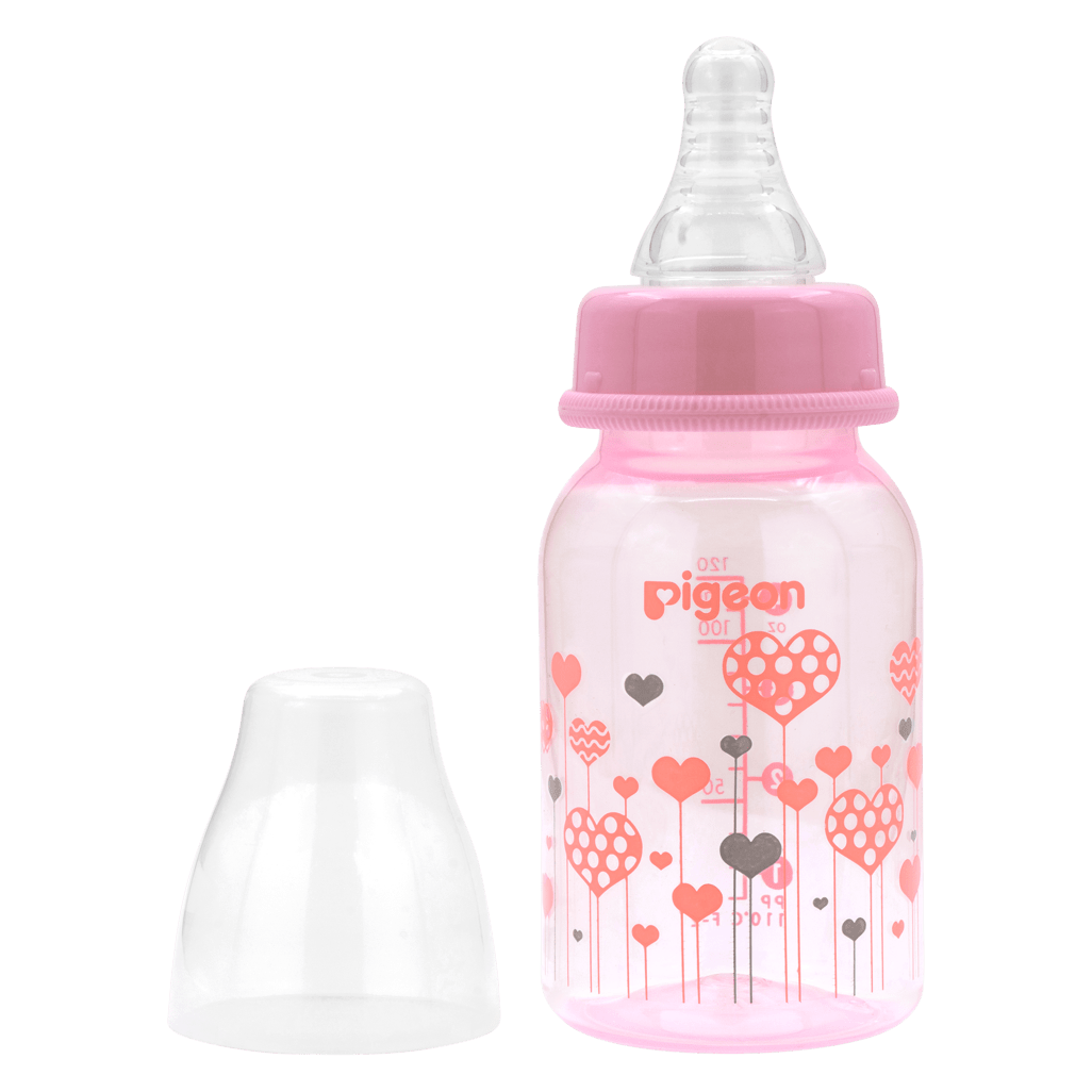 Pigeon Flexible Bottle Std Neck 120ml 0m+ Pink - Shopping4Africa