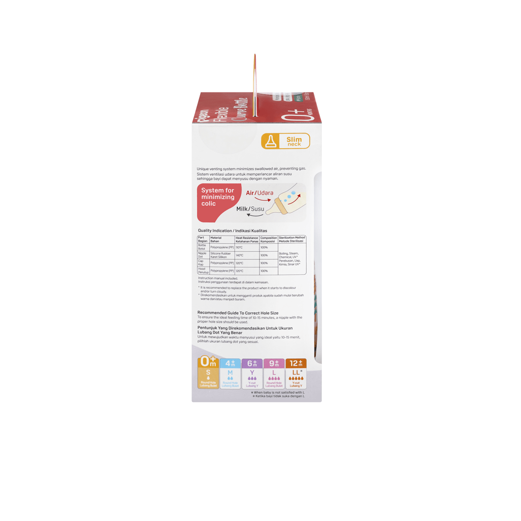 Pigeon flexible Curve Bottle 250ml 4m+ Farm - Shopping4Africa