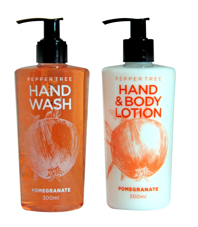 Pomegranate Hand Wash & Lotion Set 300 ml x 2 - Shopping4Africa