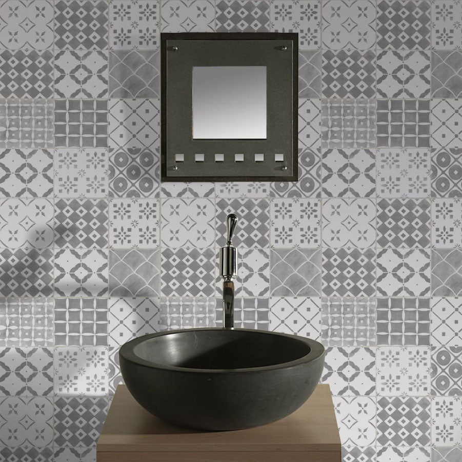 Porches Mosaic Grey - Wallpaper - Shopping4Africa