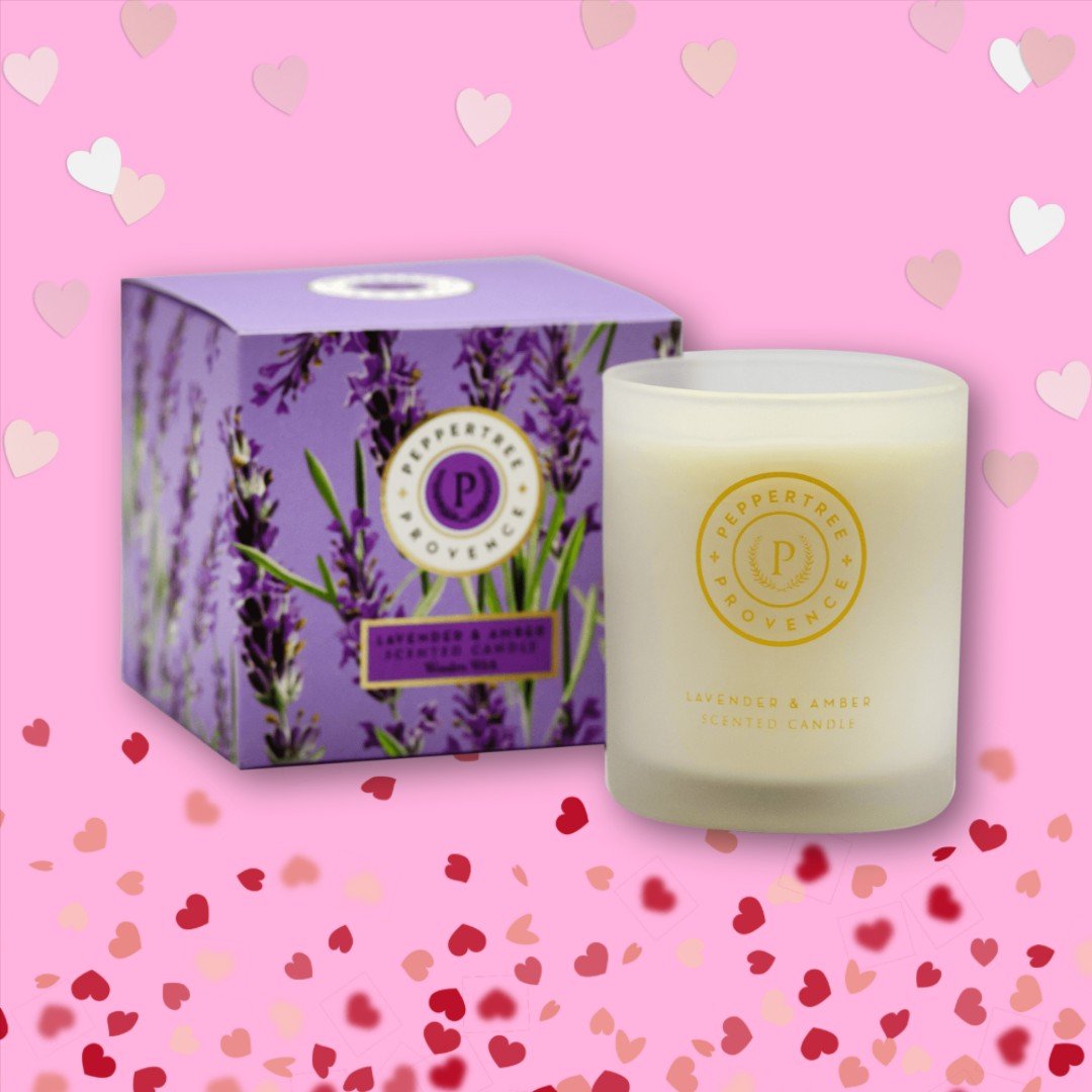 Provence Lavender & Amber Scented Candle 200 g - Shopping4Africa