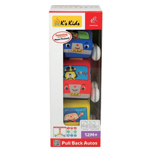 Pull-Back Autos (3pc) In Gift Box (K's Kids) - Shopping4Africa