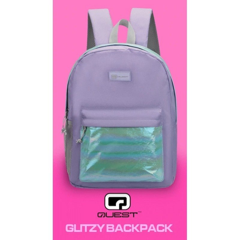 Quest Glitzy Backpack lilac - Shopping4Africa