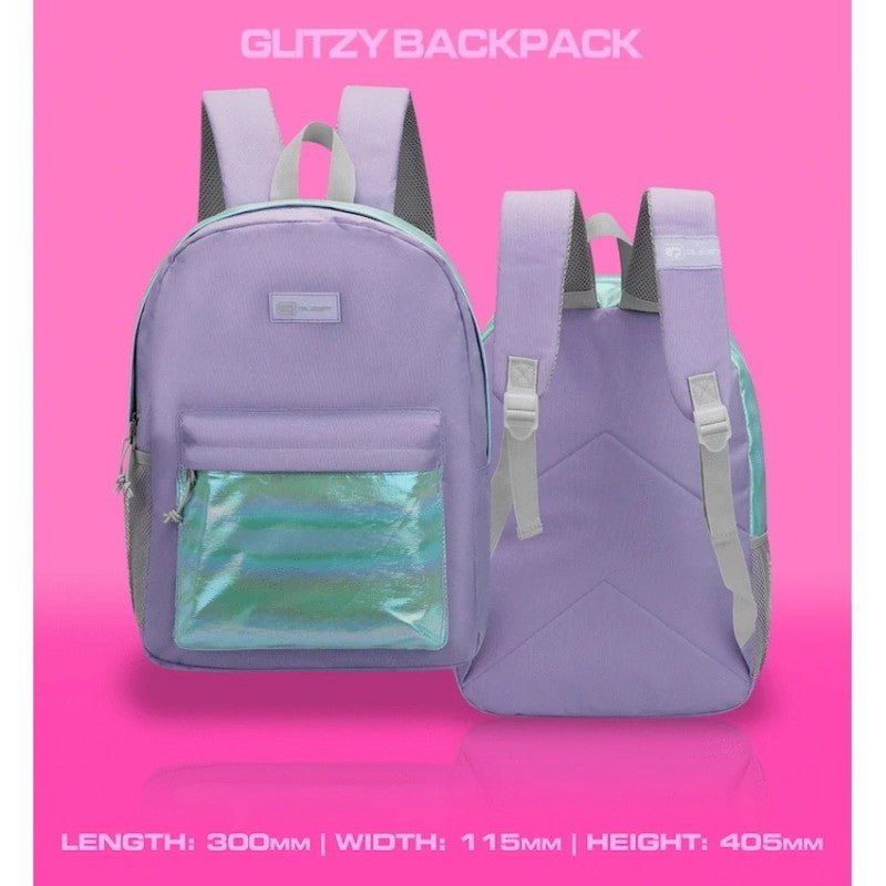 Quest Glitzy Backpack lilac - Shopping4Africa