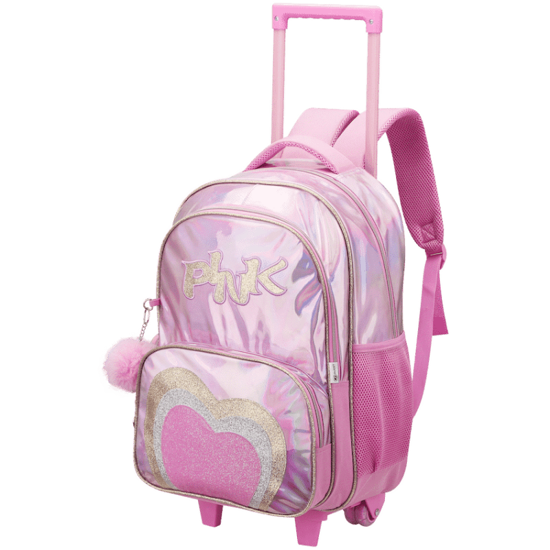 Quest Mirror - Glitz Trolley Backpack - Pink - Shopping4Africa
