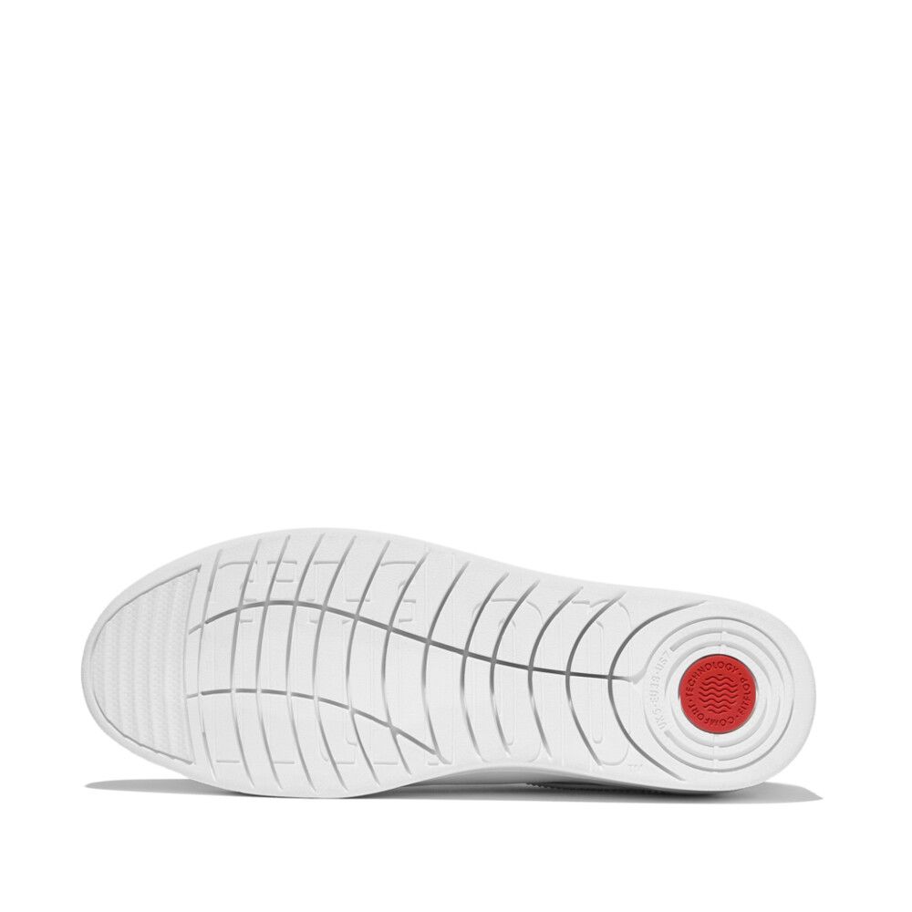 Rally Crystal - Trim Leather Trainers Urban White - Shopping4Africa