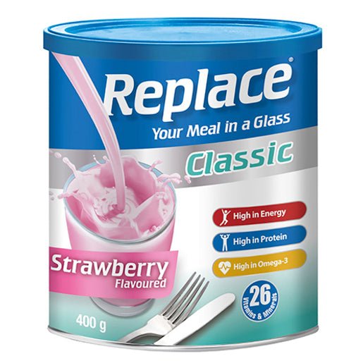 Replace Classic Strawberry 400g Powder - Shopping4Africa