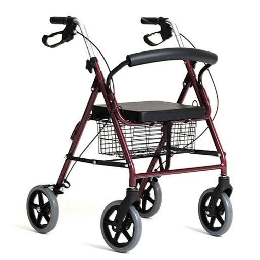 Rollator 4wheel+8Inch Wheel Solid Castor - Shopping4Africa