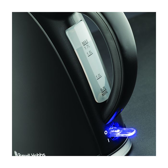 Russell Hobbs 1.7Litre Matt Black Kettle RHCK08 - Shopping4Africa