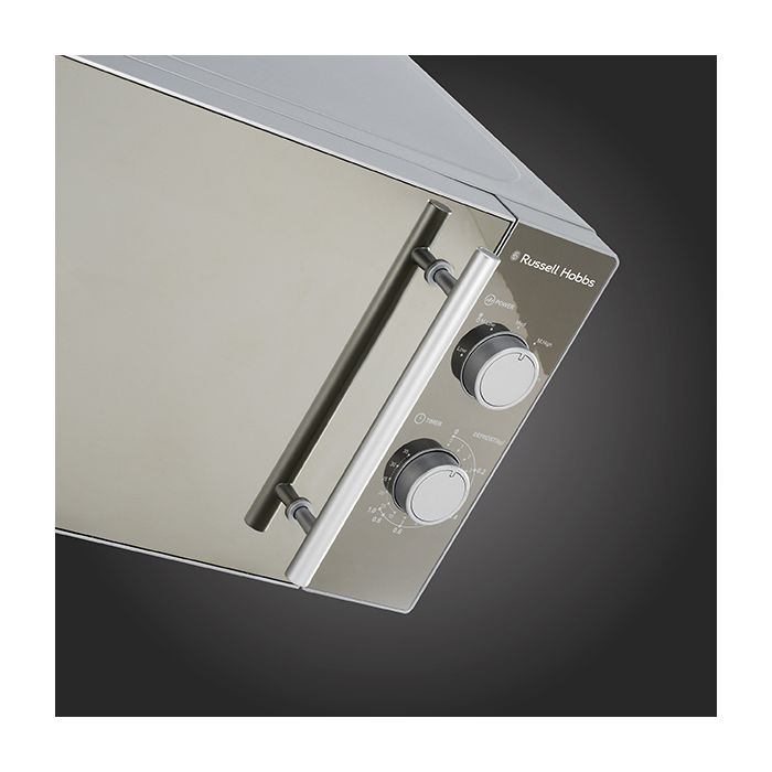 Russell Hobbs 20 - Litres Manual Microwave Silver Mirror Finish RHMA20L - Shopping4Africa