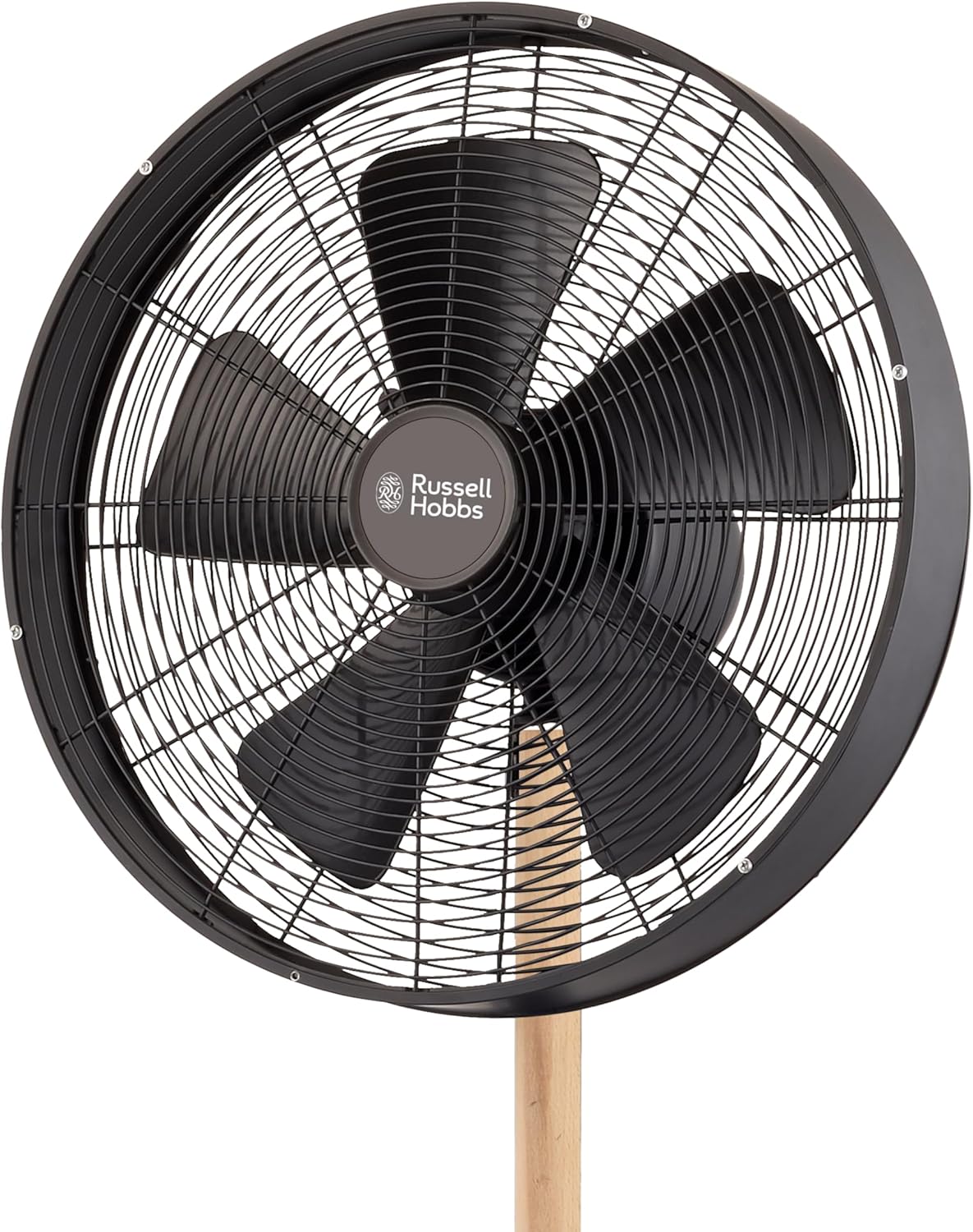 Russell Hobbs 40cm Wood and Metal Pedestal Fan RHMWPF4 - 25 - Shopping4Africa