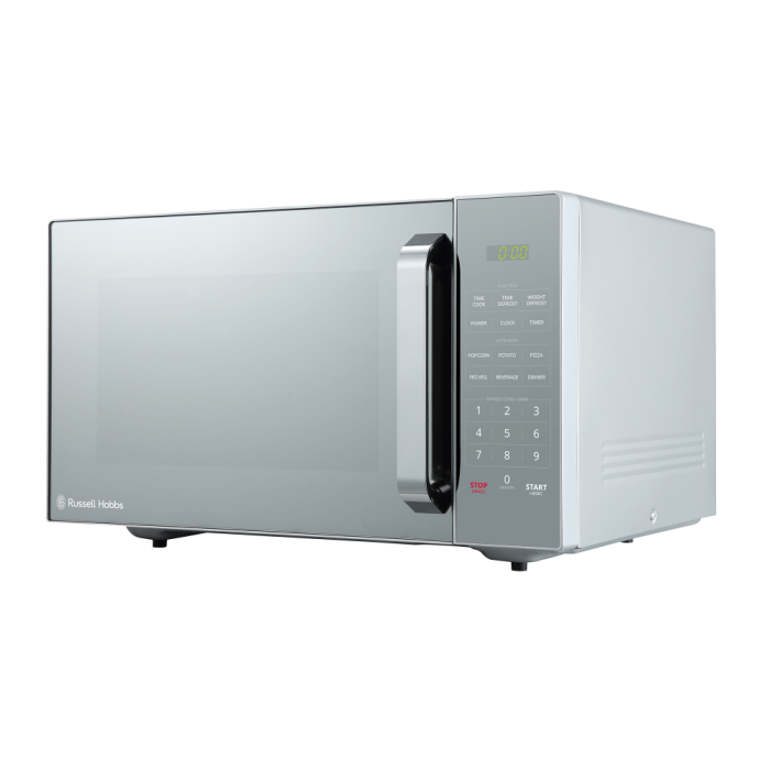 Russell Hobbs 45L Silver Mirror Microwave RHEM45L - Shopping4Africa