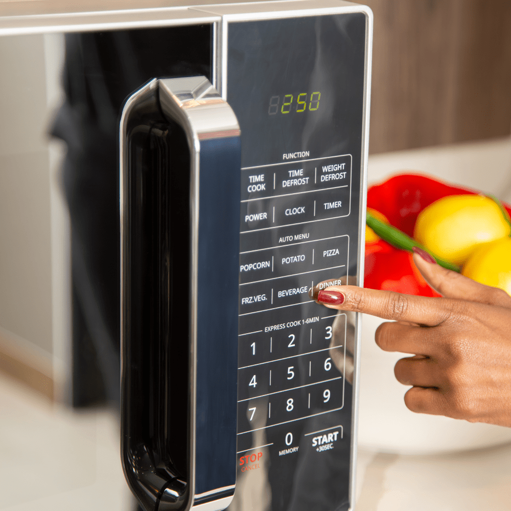 Russell Hobbs 45L Silver Mirror Microwave RHEM45L - Shopping4Africa