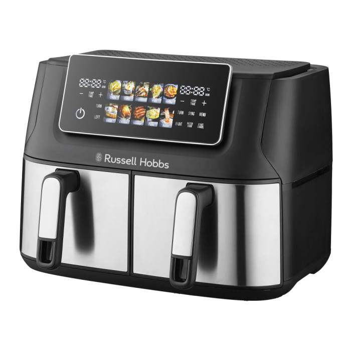 Russell Hobbs 9L Dual Air Fryer RHAF09DSS - Shopping4Africa