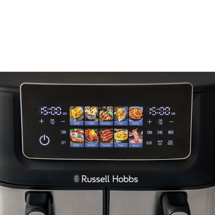 Russell Hobbs 9L Dual Air Fryer RHAF09DSS - Shopping4Africa