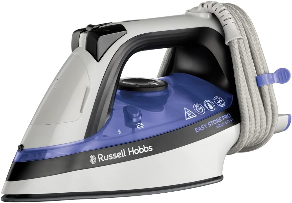 Russell Hobbs Easy Store Pro Wrap & Clip Steam Iron 26730SA - Shopping4Africa