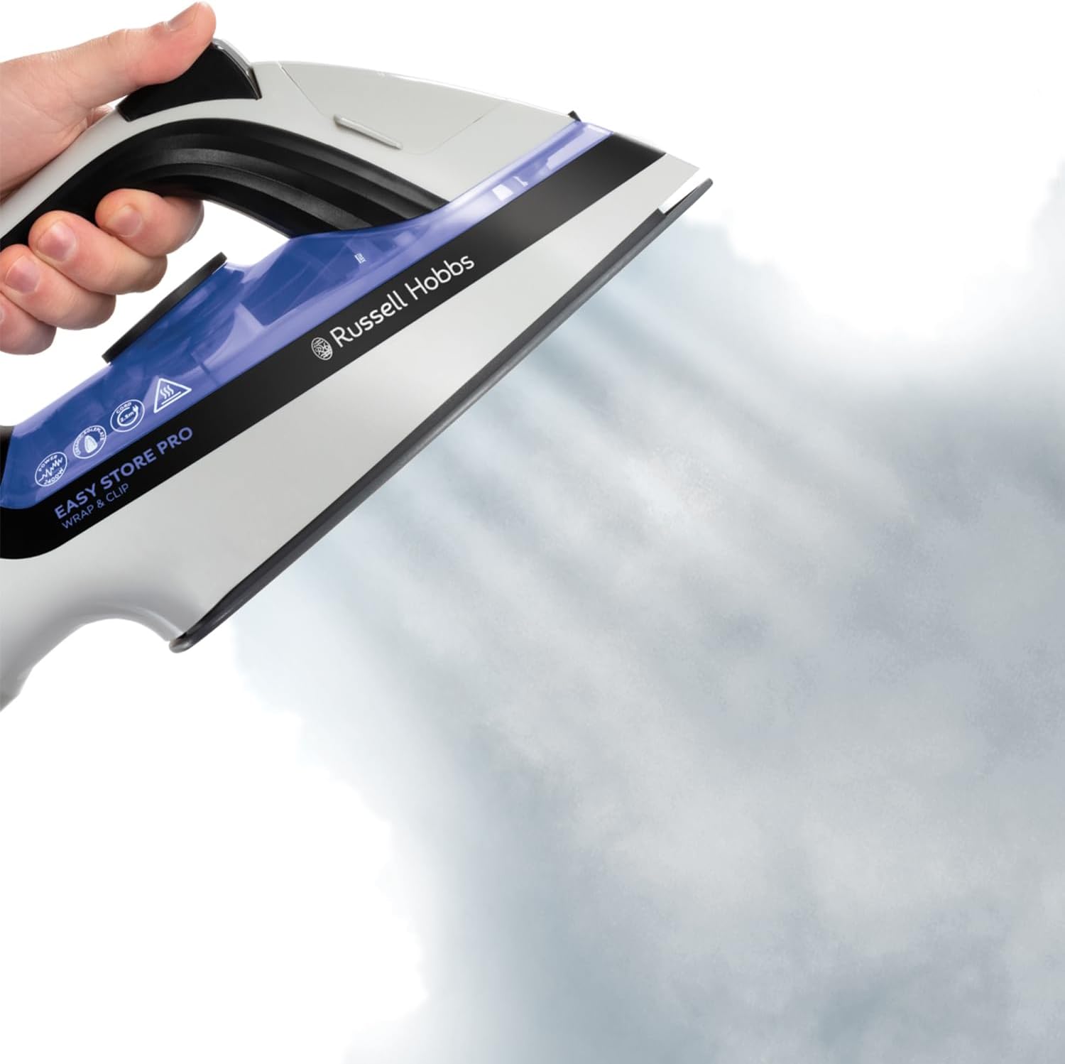 Russell Hobbs Easy Store Pro Wrap & Clip Steam Iron 26730SA - Shopping4Africa