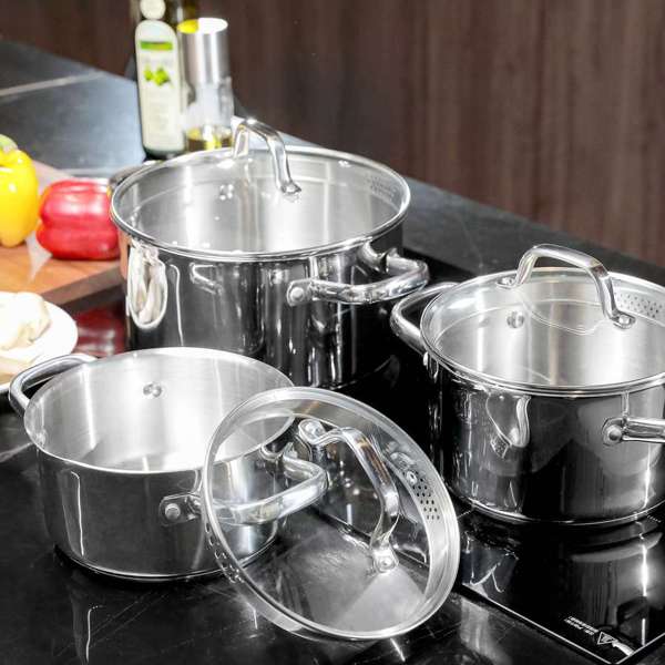 Russell Hobbs Julienne Casserole Set of 3 - Shopping4Africa