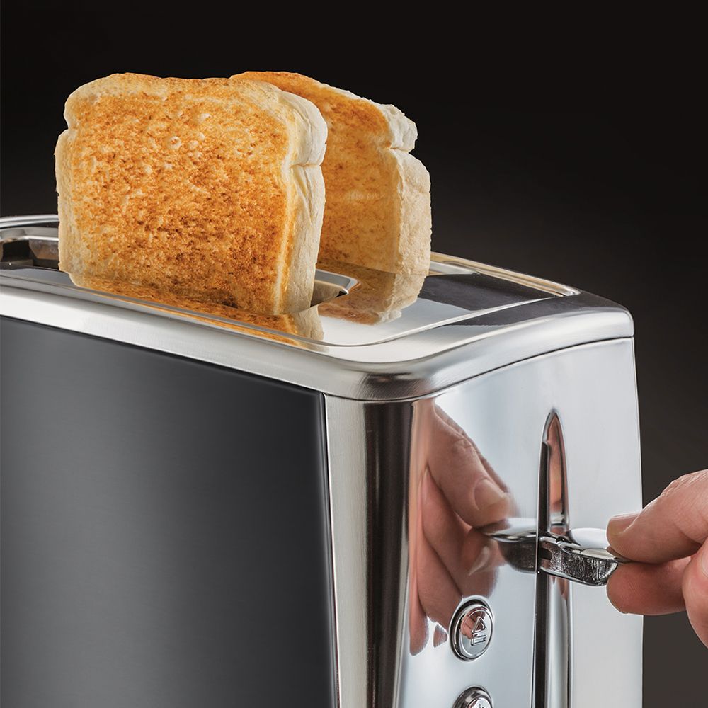 Russell Hobbs Luna 2 Slice Grey Toaster 23221 - 70SA - Shopping4Africa