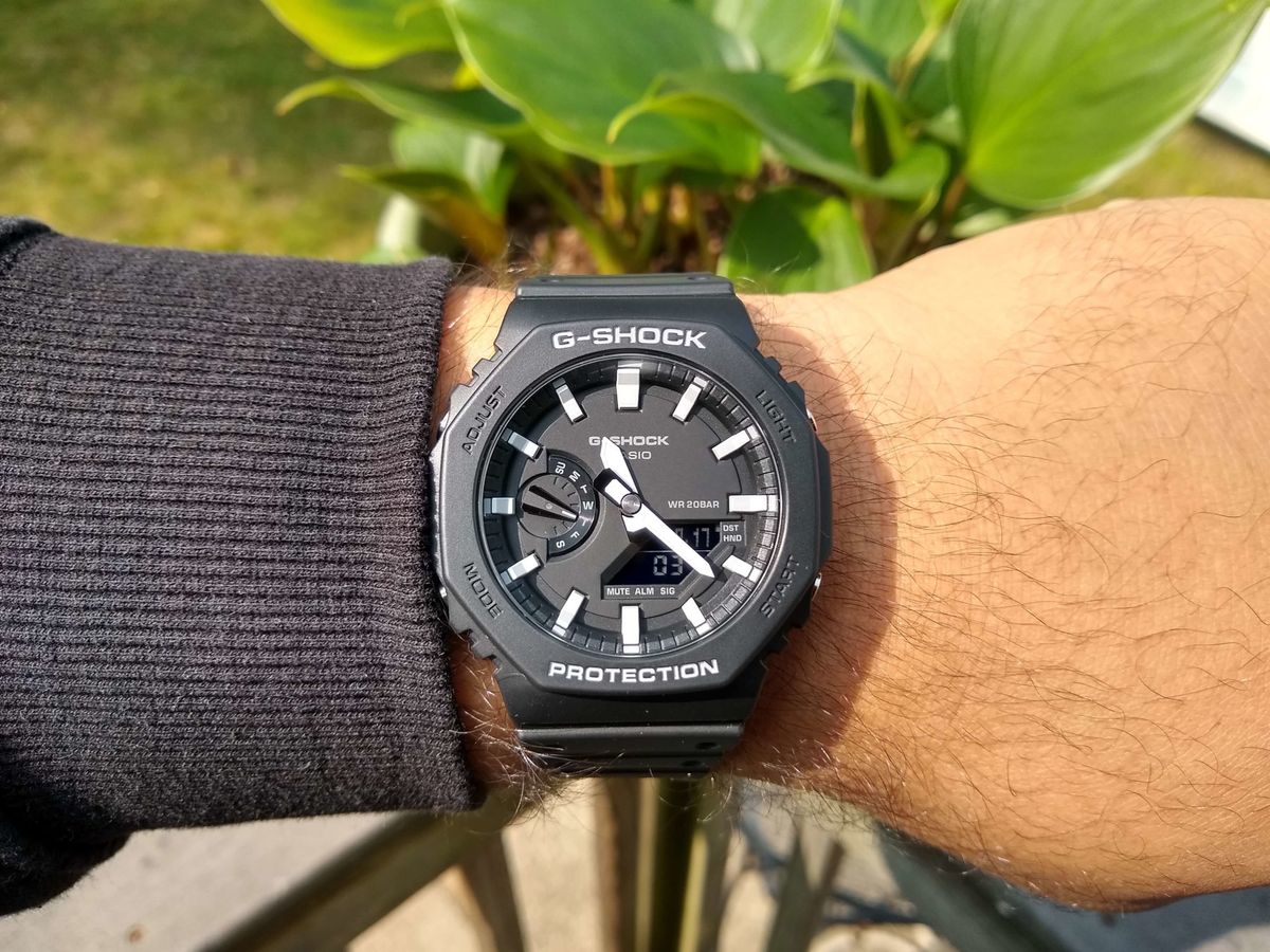 Casio G-Shock Men's Carbon Core Watch- GA-2100-1ADR