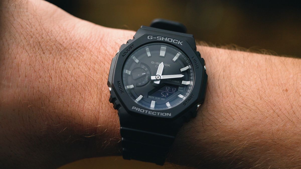 Casio G-Shock Men's Carbon Core Watch- GA-2100-1ADR