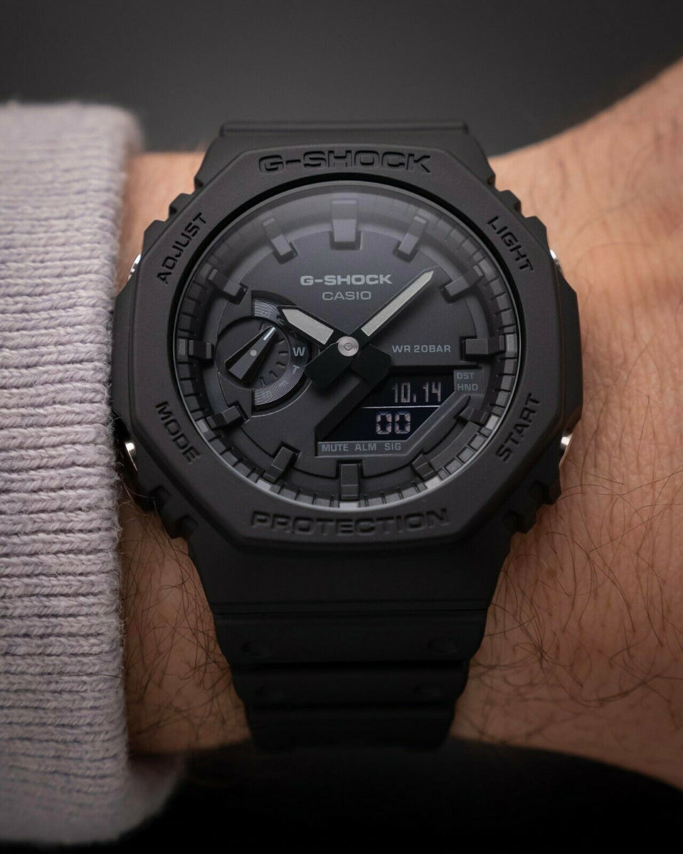 Casio G-Shock Men's Carbon Core Watch- GA-2100-1ADR