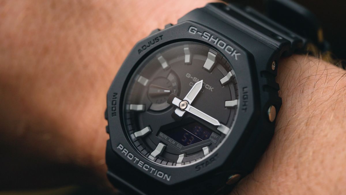 Casio G-Shock Men's Carbon Core Watch- GA-2100-1ADR