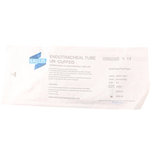 SACLIN Endotracheal Tube N-Cuf PVC 5.5mm - Shopping4Africa