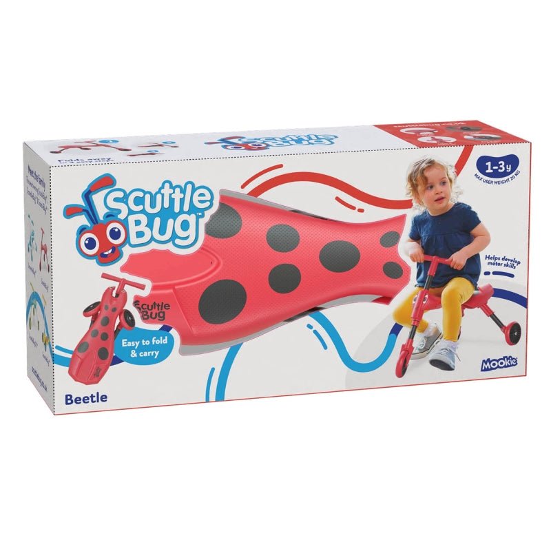 Scuttlebug Beetle - Red and Black (Age 1 - 3 Years) - NEW in RSA - Shopping4Africa