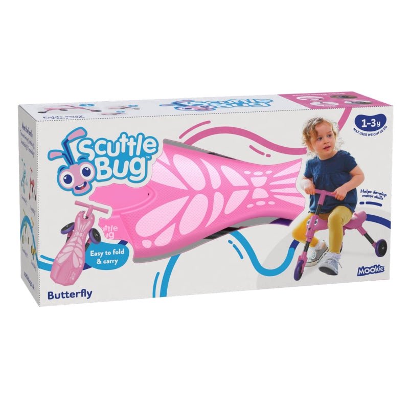 Scuttlebug Butterfly - Pink and Purple (Age 1 - 3 Years) NEW in RSA - Shopping4Africa