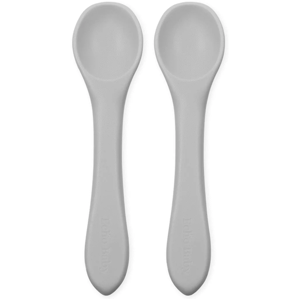 Silicone Feeding Spoons 2 - Pack - 5 Fun Colours - Shopping4Africa