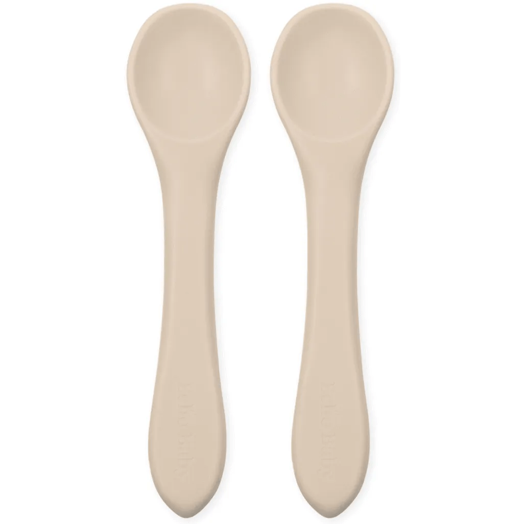 Silicone Feeding Spoons 2 - Pack - 5 Fun Colours - Shopping4Africa
