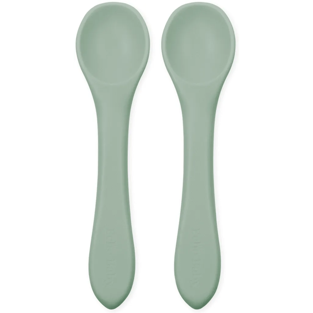 Silicone Feeding Spoons 2 - Pack - 5 Fun Colours - Shopping4Africa