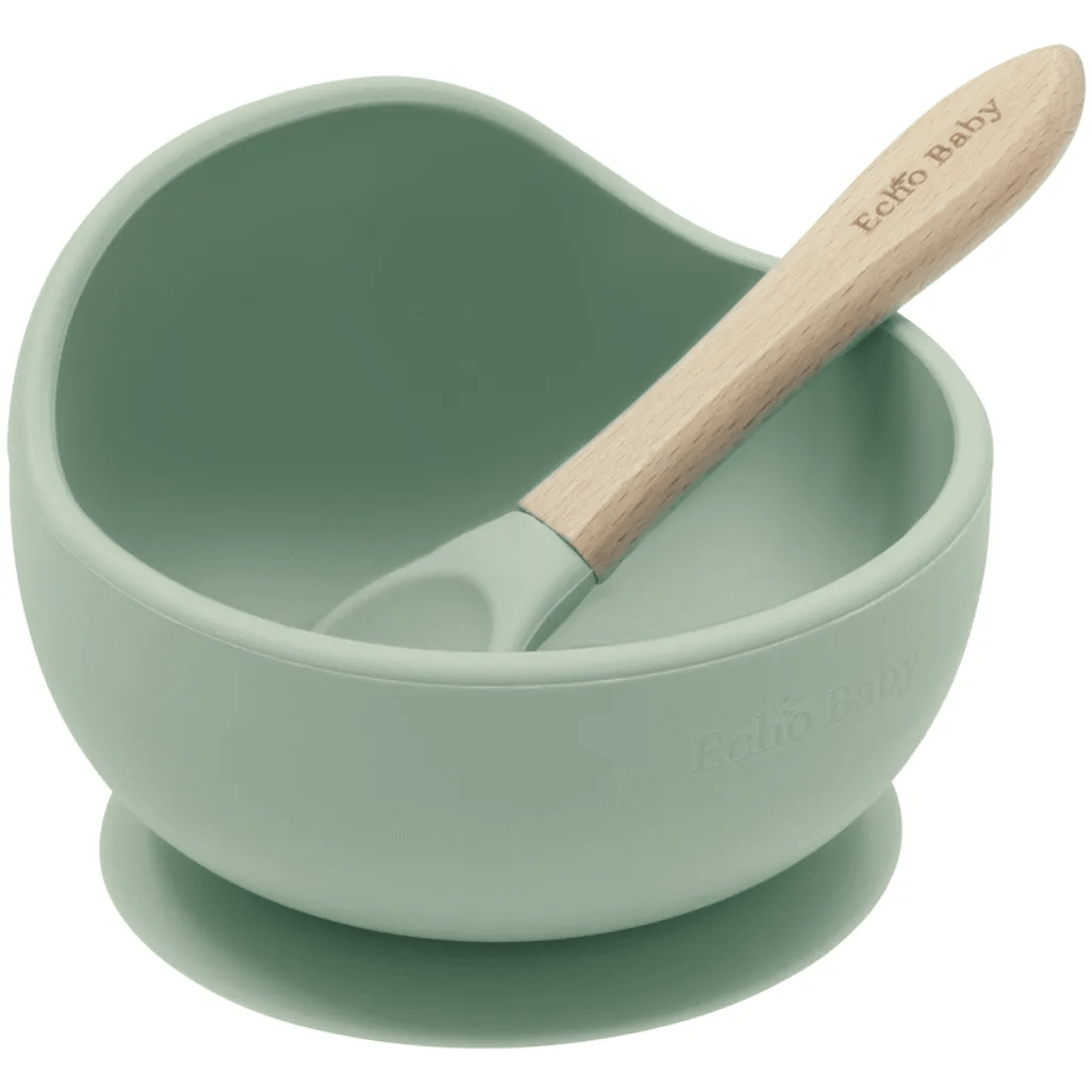 Silicone Suction Bowl & Spoon Set - Choose Colour - Shopping4Africa