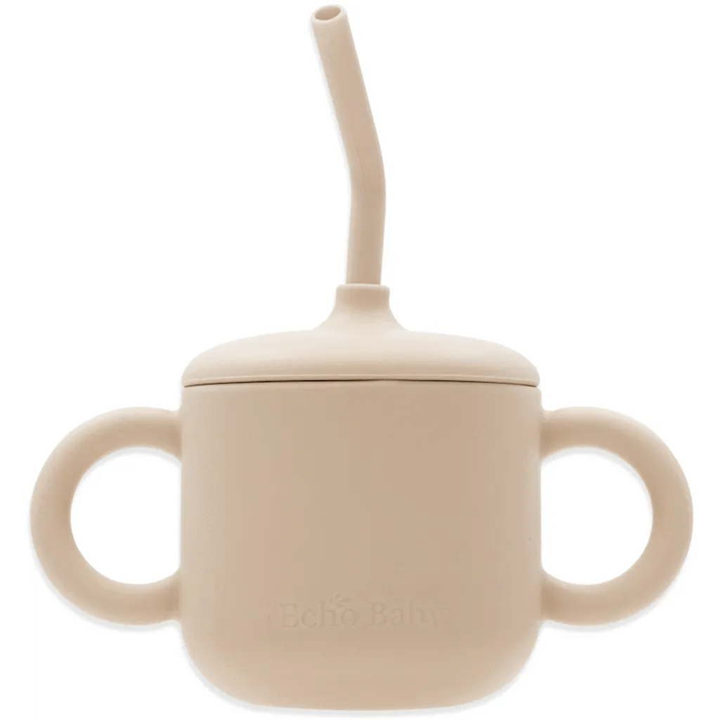 Silicone Training Cup with Straw - Choose Colour - Shopping4Africa