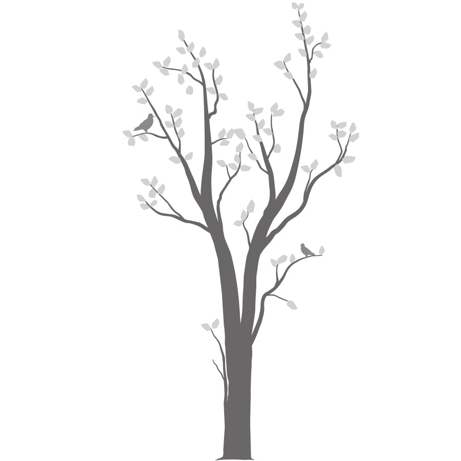 Silver birch tree - vinyl wall sticker