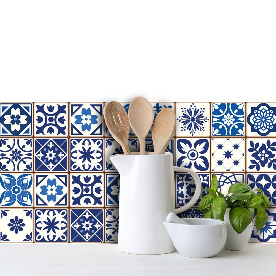 Spanish Blue - Vinyl Wall Tiles - Shopping4Africa