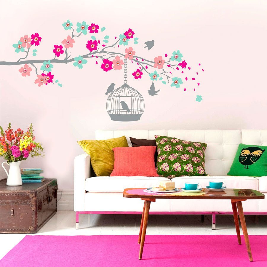 Spring blossom - Giant Vinyl wall stickers - Shopping4Africa