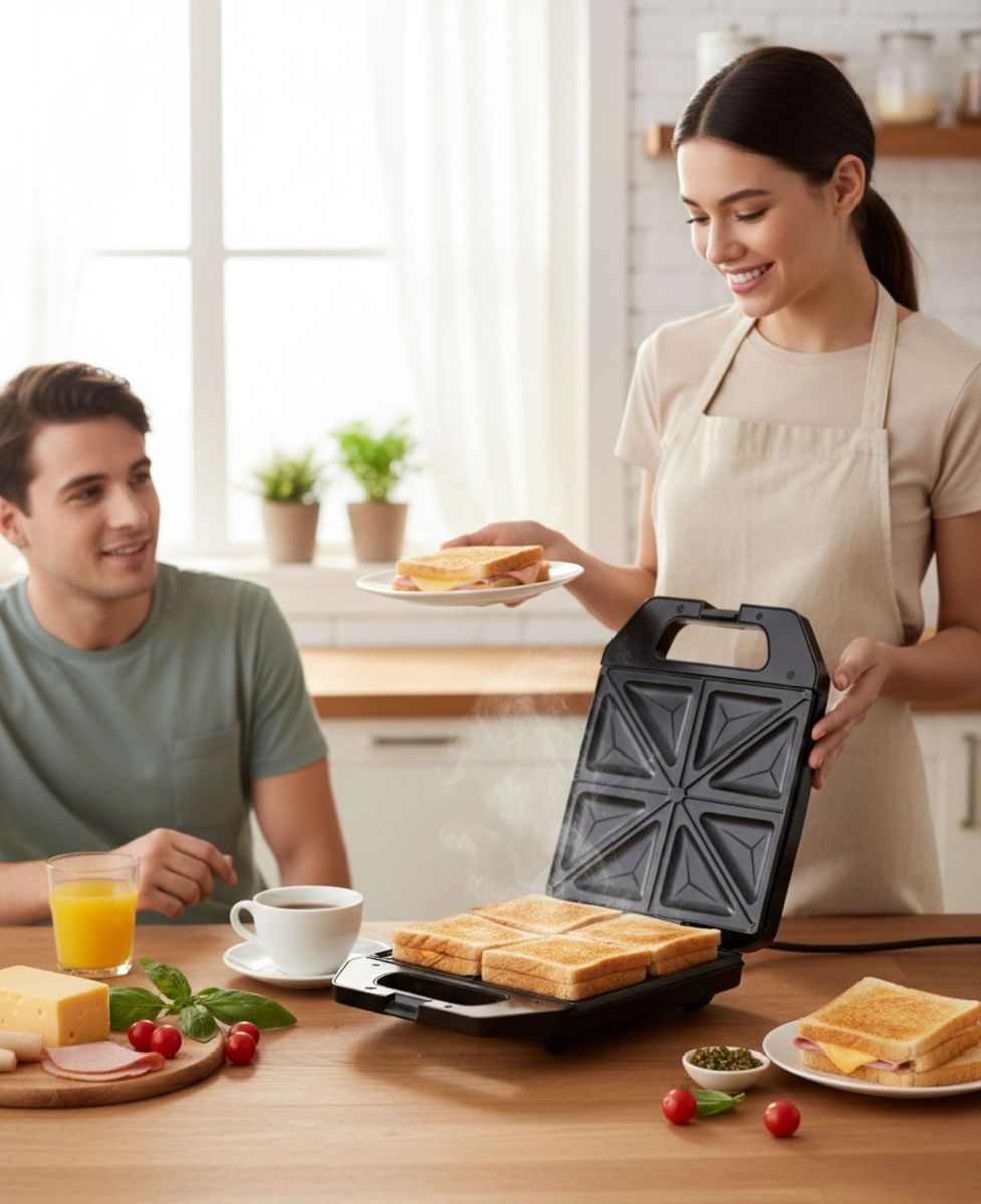 Sunbeam 4 Slice Sandwich Toaster SFS - 2108B - Shopping4Africa