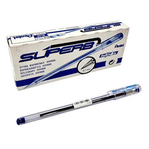 Superb Ballpen Fine Blue Pen 12's - Shopping4Africa